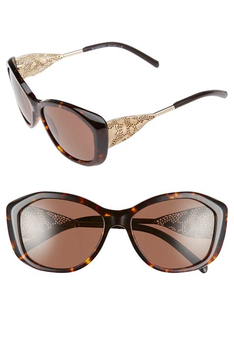 do burberry sunglasses come with case from overstock|Burberry 57mm oversized sunglasses.